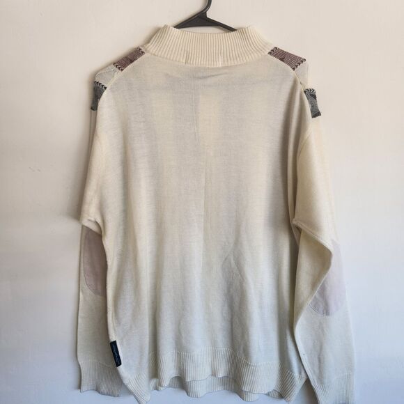 Steve Harvey Celebrity Edition 1/4 Zip Long Sleeve Sweater Men's Large 0741 - Picture 10 of 12